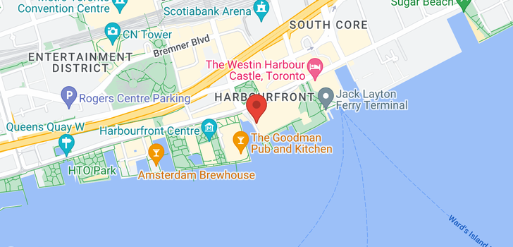 map of #2606 -77 HARBOUR SQ